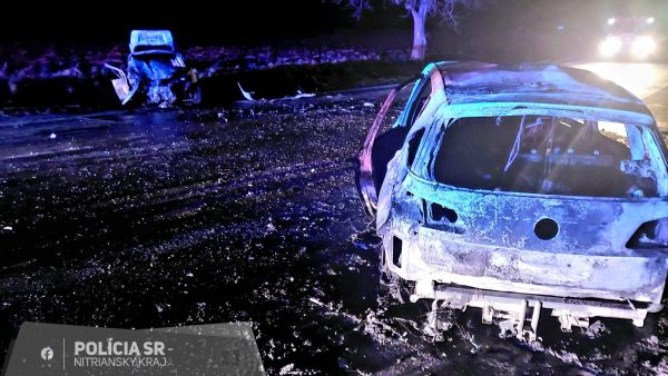 V katastri obce Semerovo sa stala tragická nehoda, o život prišli dve osoby